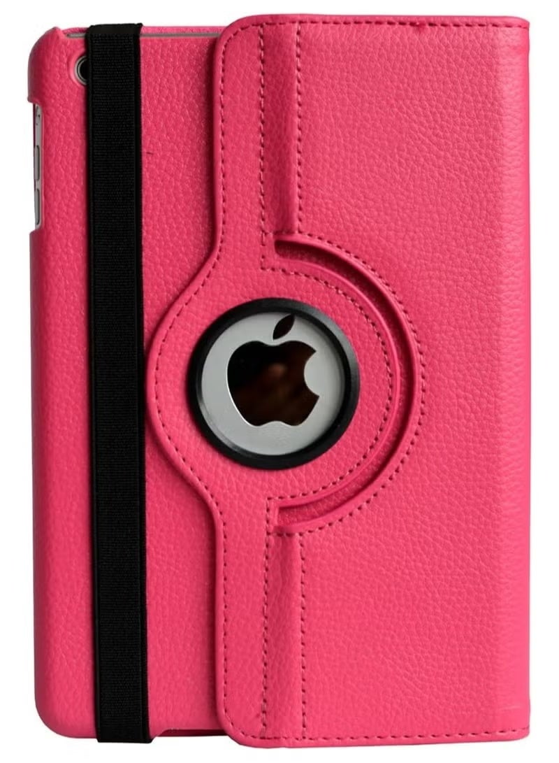 غطاء حماية ذكي قابل للدوران 360 درجة لجهاز آيباد أبل 10.2 بوصة (الجيل التاسع 2021، الجيل الثامن 2020، الجيل السابع 2019) - وردي